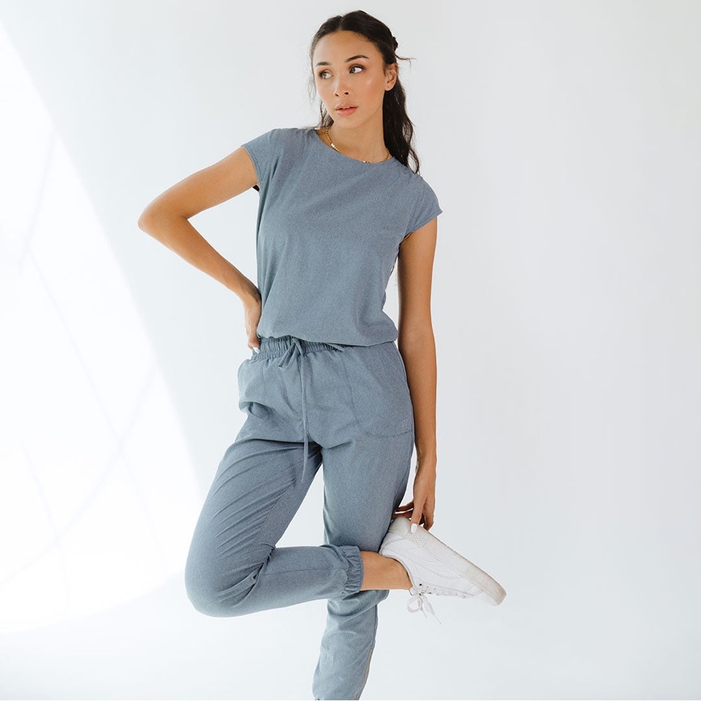 Albion Light Chambray Jumpsuit